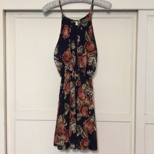 Runway Story strappy mini dress womens size small